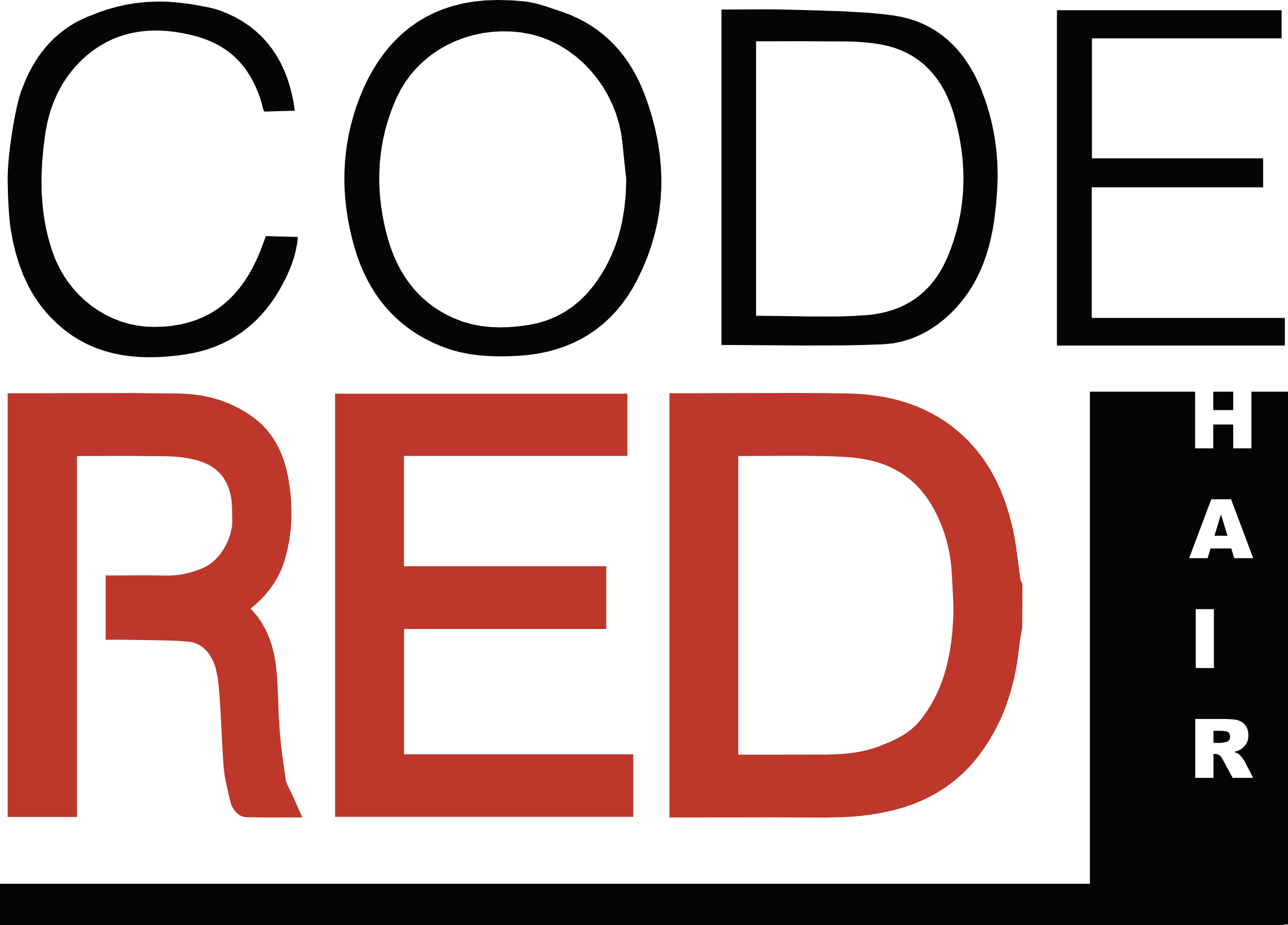 Code Red Hair academy logo